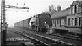 Westoe Lane station, South Shields, Marsden & Whitburn Colliery Railway on Last Day, 1953