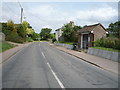 Bus stop and shelter on Newmarket Road, Moulton