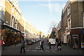 View up Lancaster Road from Portobello Road