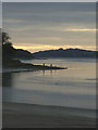 SD4578 : Anglers at dusk, Arnside by Karl and Ali