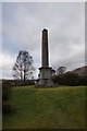 Obelisk to the memory of Ewan MacLachlan