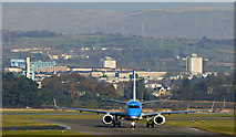 NS4866 : KLM aircraft at Glasgow Airport by Thomas Nugent