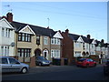 Houses on Wyver Crescent, Coventry