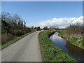 Kingston Seymour - On Ham Lane looking towards Yeo Bank Lane