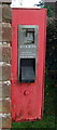 Stamp vending machine on Main Street, Withybrook