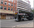 X43 bus in Deansgate, Manchester