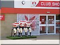 Club shop, Gloucester RFC