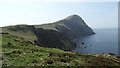 L6886 : Clare Island - View SW along the northern cliffs towards Knockmore by Colin Park