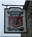 Sign for the Devonshire Arms Hotel, Bolton Bridge