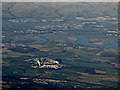 Plean, Cowie and the River Forth from the air