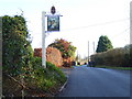 Bar Lane looking east from public house sign