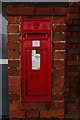 TM1279 : Railway Station Victorian Postbox by Geographer