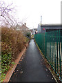 TM1279 : Path to Diss Railway Station by Geographer
