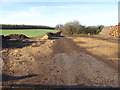 Bridleway goes west from Pollardshill Farm