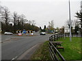 Broxton Roundabout where the A41 and A534 cross