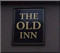 Sign for the Old Inn, Littlethorpe