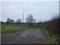 Farm track off the A51