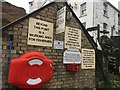 Portloe harbour notices