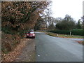 Road junction on Stone House Lane