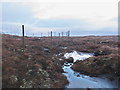 NH3270 : Deer fence encircling Meallan a' Charuidhe by Julian Paren