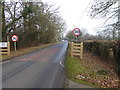 Trout Lane enters Barns Green