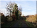 Track close to Grange Farm