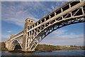 SH5470 : Britannia Bridge by Oliver Mills