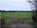 Field entrance off Hare Lane