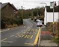 Pentwyn Road bus stop near Trinant Square, Trinant