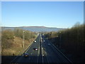 A56 northbound towards Junction 8, M65 Motorway