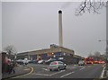 The incinerator chimney at Kingston Hospital