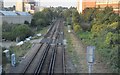 Railway line in Lewisham