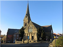 SJ2929 : Christ Church, United Reformed Church in Oswestry by Peter Wood