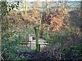 Footpath crossing the Ecclesbourne Valley Railway