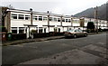 White houses, Railway Terrace, Abercarn