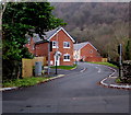 Recently-built houses, West End, Abercarn