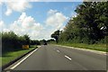 The A497 near Afon Wen