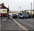 X16 bus for Cardiff in Risca