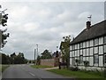 Old house and new housing, Three Springs Road, Pershore