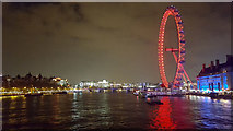TQ3079 : London Eye from Westminster Bridge by Christine Matthews