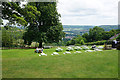 Beer garden of the Hare & Hounds