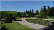 NO3848 : Glamis Castle near Forfar - Italian Gardens by Colin Park