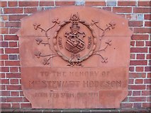 SU9032 : Plaque on Haslemere Town Hall (iii) by Basher Eyre