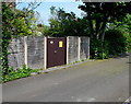 Braithwaite Place electricity substation, Burnham-on-Sea 