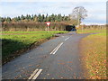 SJ3522 : Gamester's Lane crossing the B4397 by Peter Wood