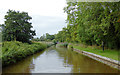 SJ5446 : Llangollen Canal south-west of Norbury Common, Cheshire by Roger  D Kidd