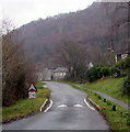 ST2293 : Speed bump on Cwmcarn Forest Drive by Jaggery