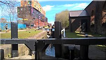 SJ8598 : Lock 2, Ashton Canal, Manchester by Benjamin Shaw