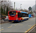 Blackwood bus in Pontywaun