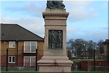 NS3139 : The Irvine Burns Statue by Billy McCrorie